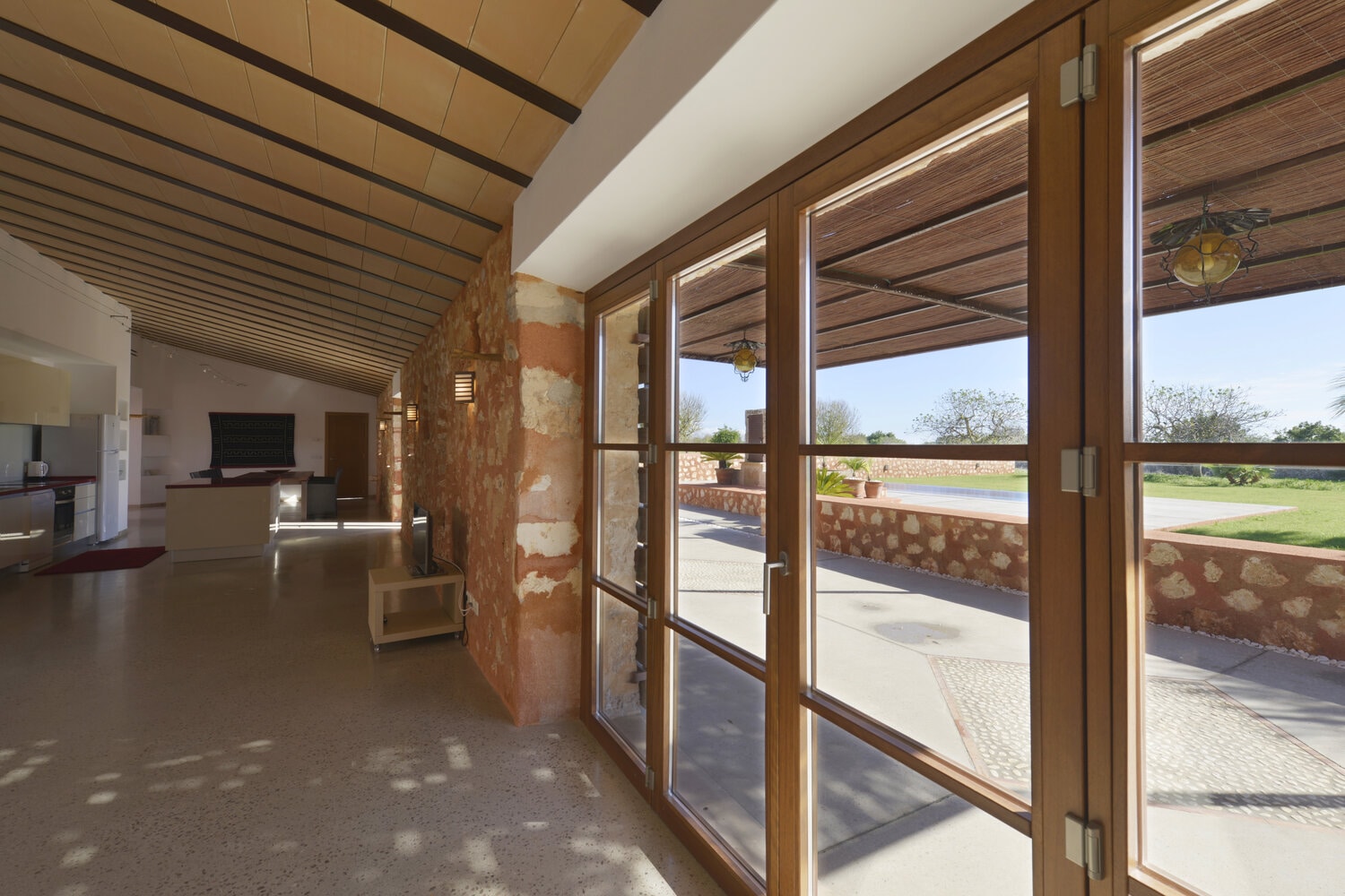 ventanas de madera en malllorca